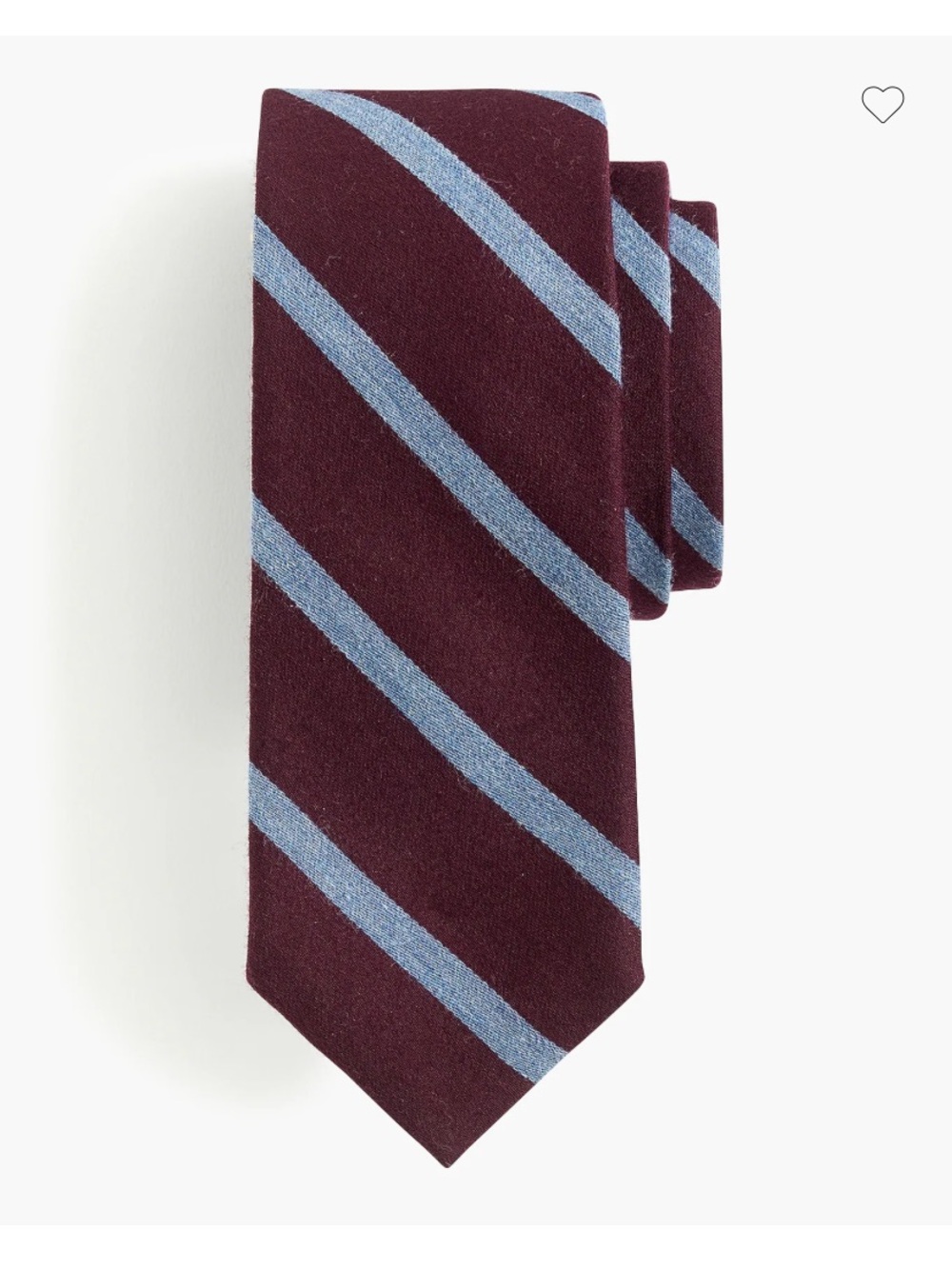 J crew ludlow wool stripe tie - new with tag